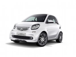 ホワイトの「smart BRABUS Xclusive limited (fortwo)」