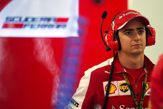 2015年にフェラーリのテストドライバーを務めたグティエレス