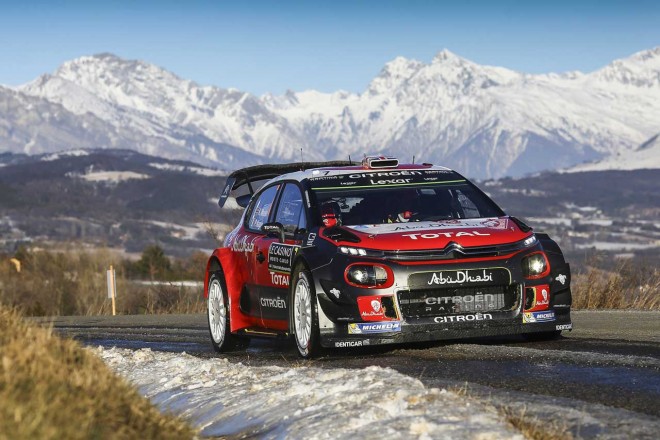 WRC第1戦モンテカルロ クリス・ミーク（シトロエンC3 WRC）