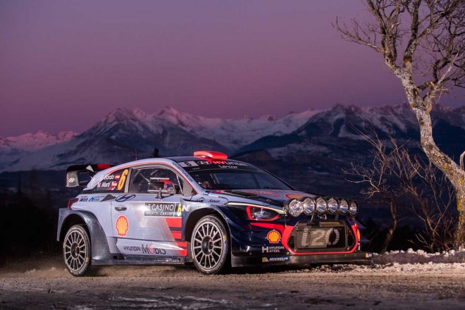 WRC第1戦モンテカルロ ダニ・ソルド（ヒュンダイi20クーペWRC）