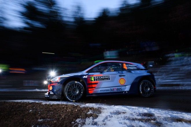 WRC第1戦モンテカルロ ヘイデン・パッドン（ヒュンダイi20クーペWRC）