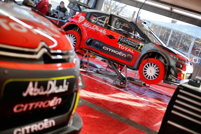 WRC第1戦モンテカルロ シトロエンC3 WRC