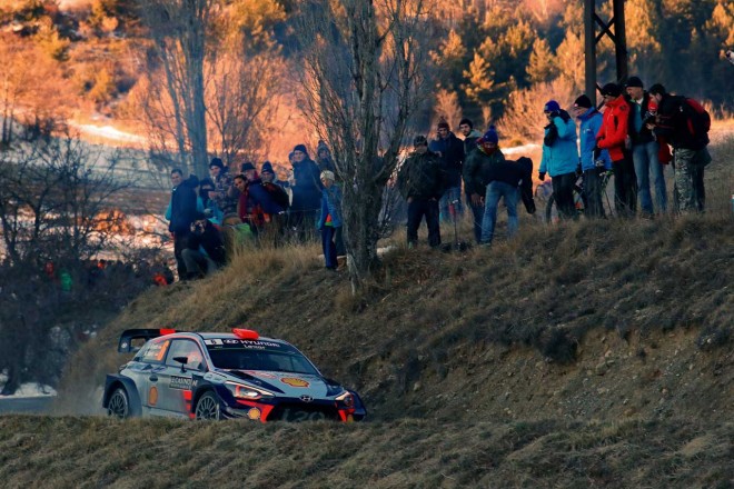 WRC第1戦モンテカルロ ダニ・ソルド（ヒュンダイi20クーペWRC）