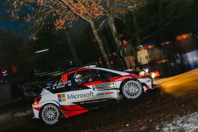 WRC第1戦モンテカルロ ヤリ-マティ・ラトバラ（トヨタ・ヤリスWRC）