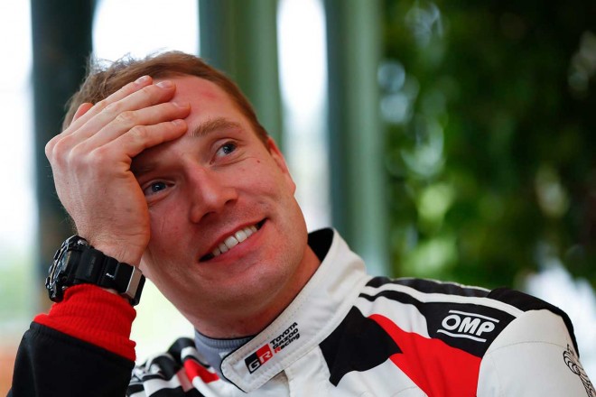 WRC第1戦モンテカルロ SS2をステージ9位で走り終えたヤリ-マティ・ラトバラ