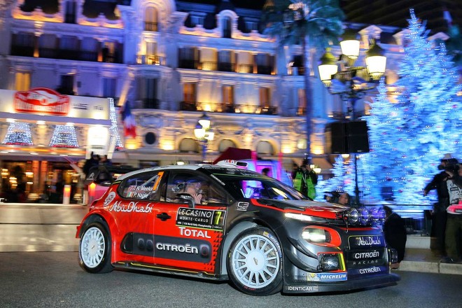 WRC第1戦モンテカルロ クリス・ミーク（シトロエンC3 WRC）
