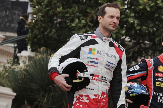 WRC第1戦モンテカルロ ユホ・ハンニネン（トヨタ・ヤリスWRC）