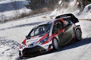 WRC第1戦モンテカルロ ヤリ-マティ・ラトバラ（トヨタ・ヤリスWRC）