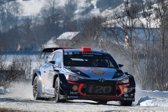 WRC第1戦モンテカルロ ダニ・ソルド（ヒュンダイi20クーペWRC）