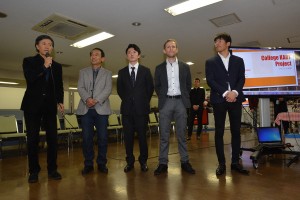 この日は中山雄一や宮田莉朋らも会場を訪れた。