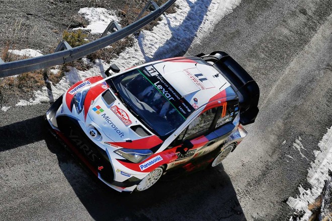 WRC第1戦モンテカルロ ユホ・ハンニネン（トヨタ・ヤリスWRC）