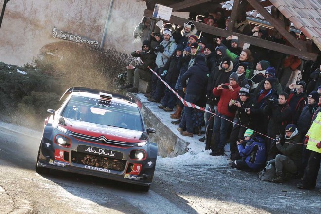 WRC第1戦モンテカルロ シトロエンC3 WRC
