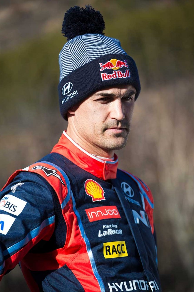 WRC第1戦モンテカルロ　ダニ・ソルド（ヒュンダイi20クーペWRC）