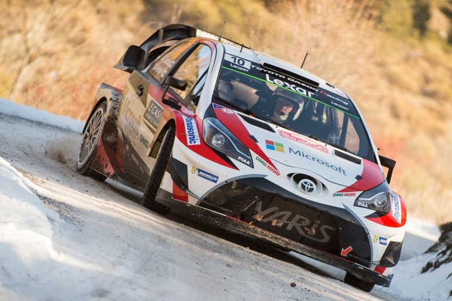 WRC第1戦モンテカルロ ヤリ-マティ・ラトバラ（トヨタ・ヤリスWRC）