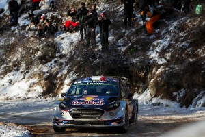 WRC第1戦モンテカルロ セバスチャン・オジエ（フォード・フィエスタWRC）