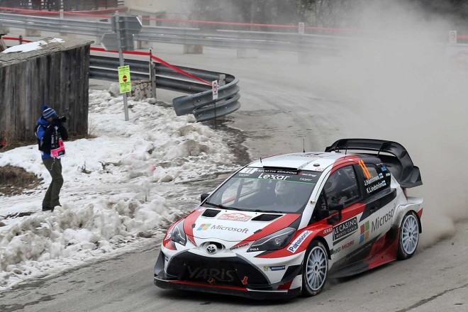 WRC第1戦モンテカルロ ユホ・ハンニネン（トヨタ・ヤリスWRC）
