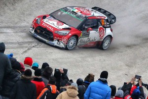 WRC第1戦モンテカルロ クレイグ・ブリーン(シトロエンDS3 WRC)