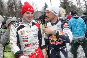 WRC第1戦モンテカルロ ヤリ-マティ・ラトバラ(トヨタ・ヤリスWRC)