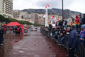 ファンもパルクフェルメのそばで見ることができます。これは港側。反対側にもファンがズラリ。