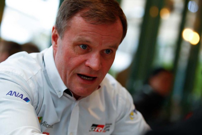 「今シーズン中の優勝は充分にあり得る」と語ったトミ・マキネン チーム代表