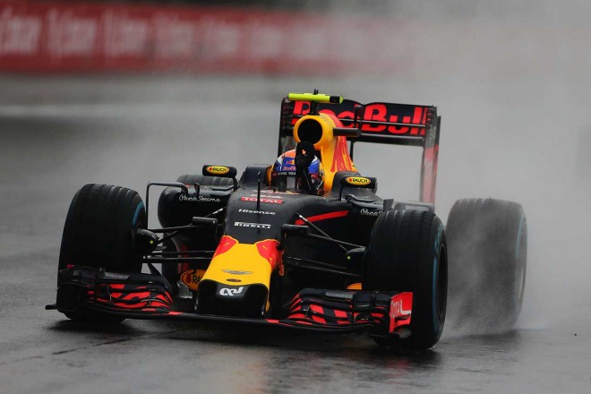 2016年ブラジルGPでのフェルスタッペン