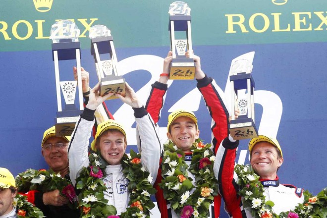 2014年ル・マン24時間でクラス優勝を達成しているドランとJotaスポーツ