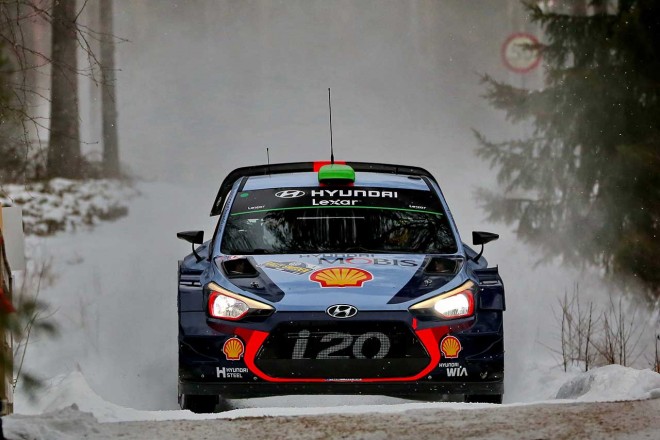 WRC第2戦スウェーデン ヒュンダイi20クーペWRC