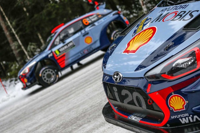 WRC第2戦スウェーデン ヒュンダイi20クーペWRC