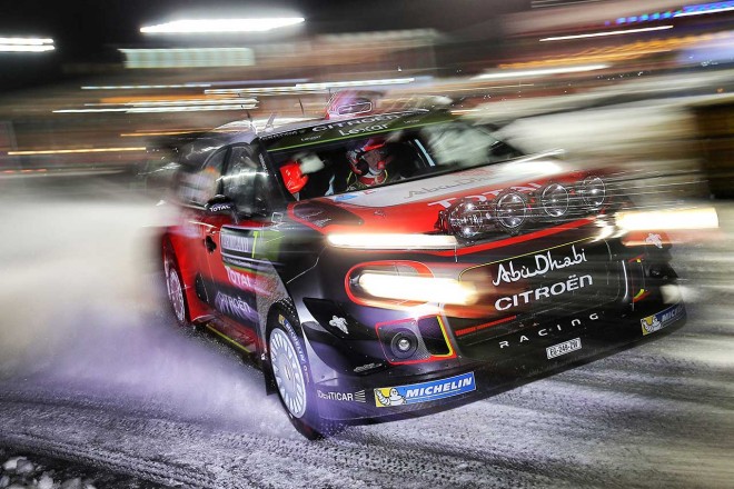 WRC第2戦スウェーデン クリス・ミーク（シトロエンC3 WRC）