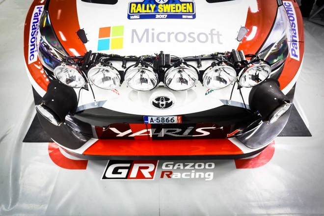 WRC第2戦スウェーデン トヨタ・ヤリスWRC