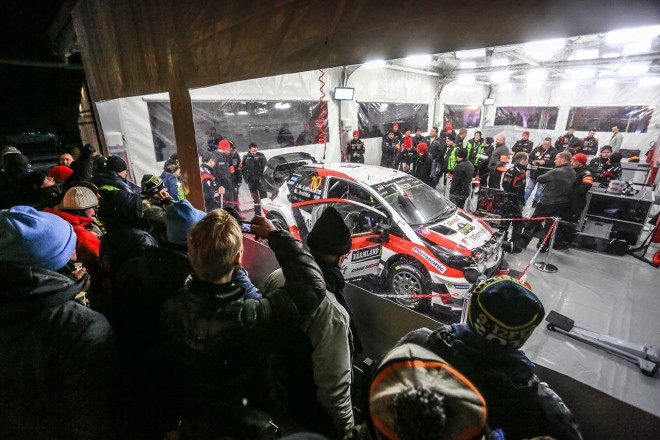 WRC第2戦スウェーデン ヤリ-マティ・ラトバラ（トヨタ・ヤリスWRC）