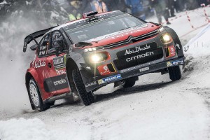 WRC第2戦スウェーデン クリス・ミーク(シトロエンC3 WRC)