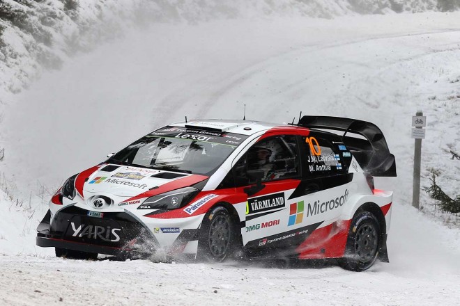 WRC第2戦スウェーデン ヤリ-マティ・ラトバラ（トヨタ・ヤリスWRC）