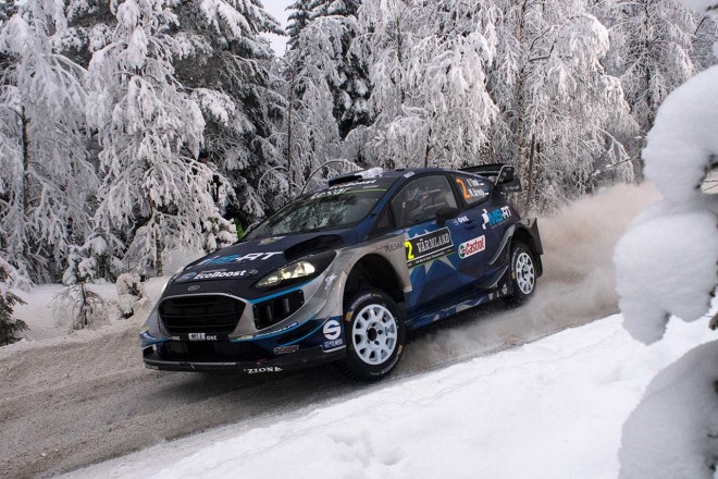WRC第2戦スウェーデン オット・タナク（フォード・フィエスタWRC）
