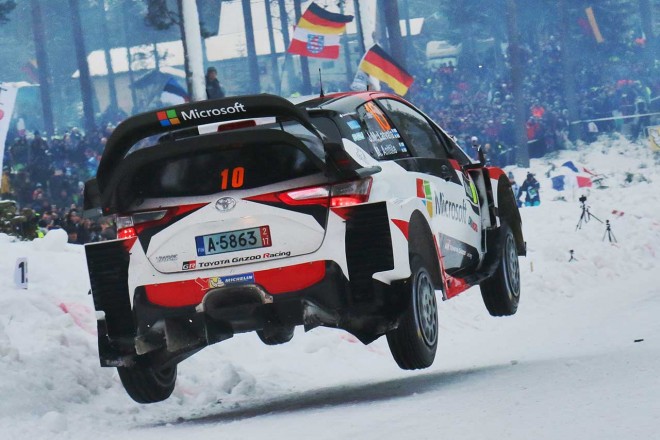 WRC第2戦スウェーデン ヤリ-マティ・ラトバラ（トヨタ・ヤリスWRC）