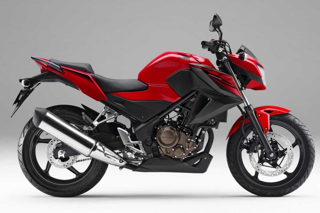 CB250F（ミレニアムレッド）