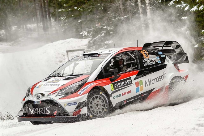 WRC第2戦スウェーデン ヤリ-マティ・ラトバラ（トヨタ・ヤリスWRC）