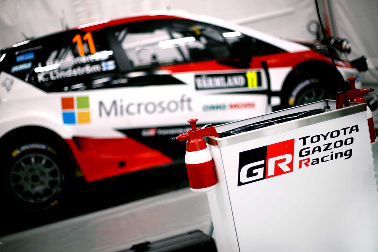 WRC第2戦スウェーデン トヨタ・ヤリスWRC