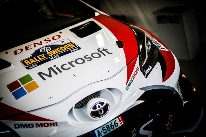 WRC第2戦スウェーデン トヨタ・ヤリスWRC