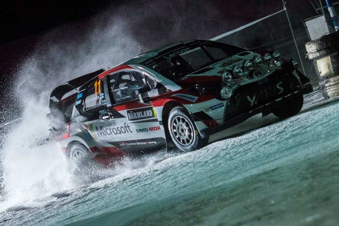 WRC第2戦スウェーデン ユホ・ハンニネン（トヨタ・ヤリスWRC）