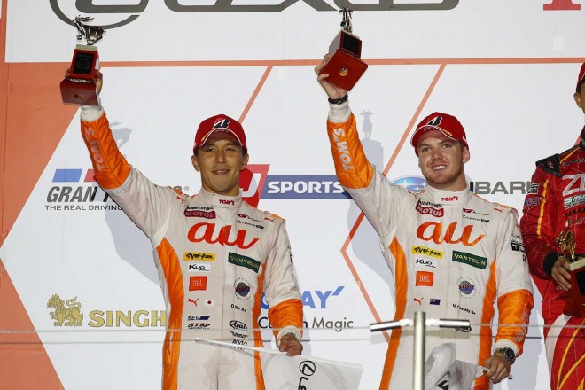 2016年は伊藤大輔とau Tom's RC Fをドライブ。鈴鹿1000kmでは2位表彰台を獲得した