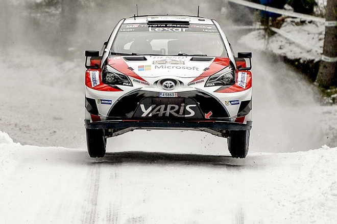 WRC第2戦スウェーデン トヨタ・ヤリスWRC