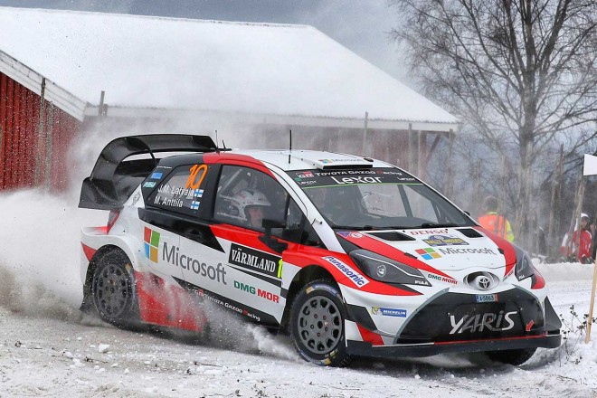 WRC第2戦スウェーデン ヤリ-マティ・ラトバラ（トヨタ・ヤリスWRC）