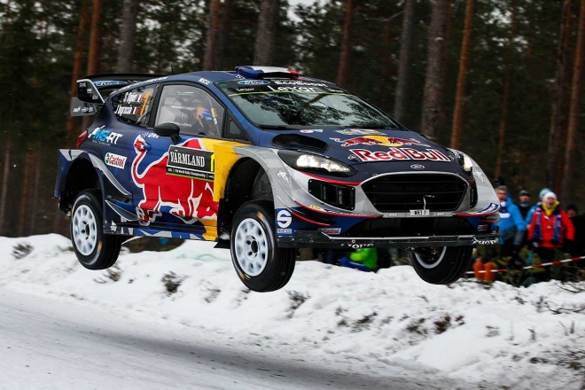 WRC第2戦スウェーデン セバスチャン・オジエ（フォード・フィエスタWRC）