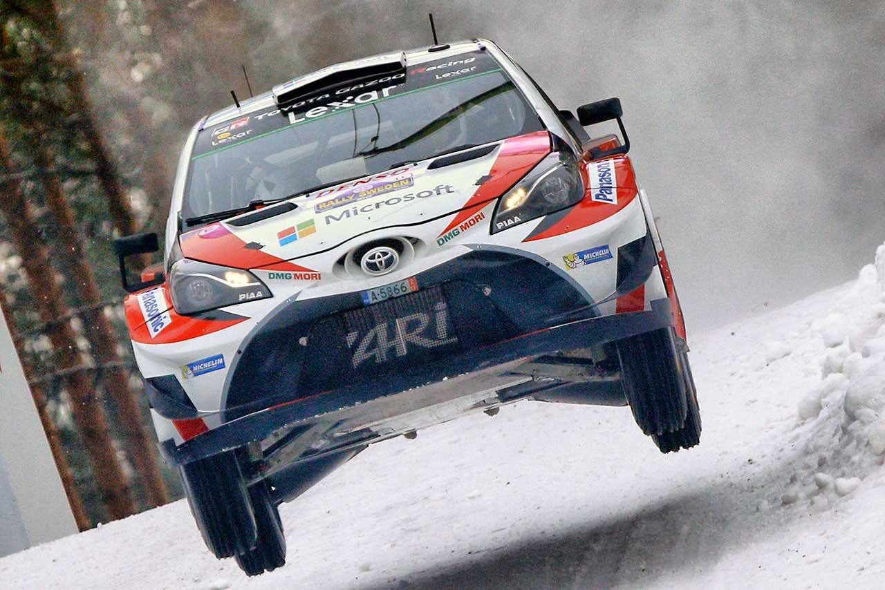 WRC第2戦スウェーデン トヨタ・ヤリスWRC