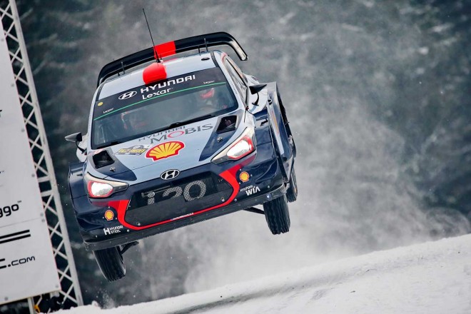 WRC第2戦スウェーデン ヒュンダイi20クーペWRC