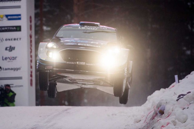WRC第2戦スウェーデン オット・タナク（フォード・フィエスタWRC）