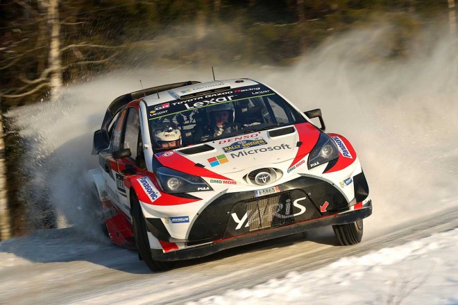 WRC第2戦スウェーデン ヤリ-マティ・ラトバラ（トヨタ・ヤリスWRC）