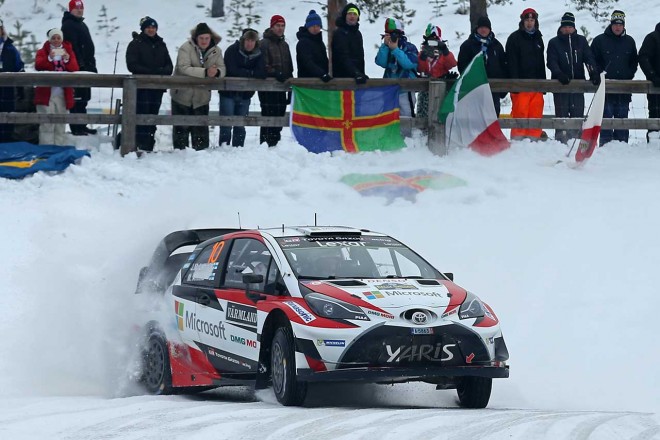 WRC第2戦スウェーデン ヤリ-マティ・ラトバラ（トヨタ・ヤリスWRC）
