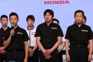 高橋裕紀（左）と清成龍一（中）